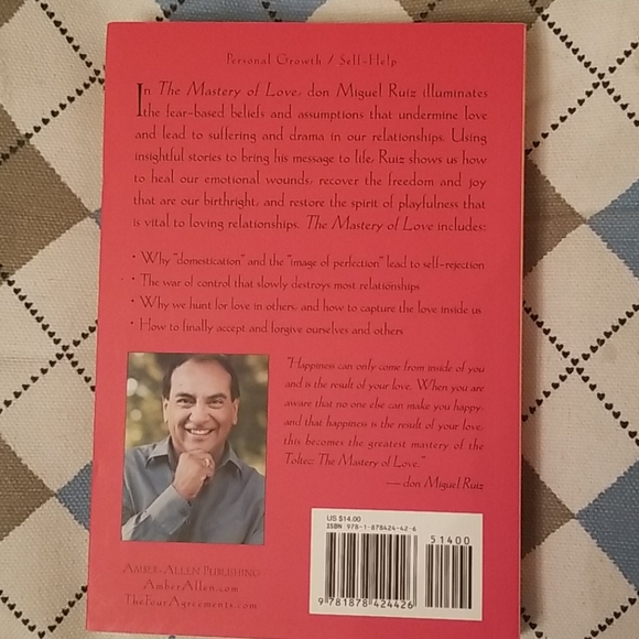 NWTO Mastery of Love Book by Don Miguel Ruiz - Picture 2 of 2